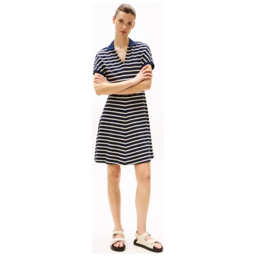 TOMMY HILFIGER Flared Mini Polo Dress